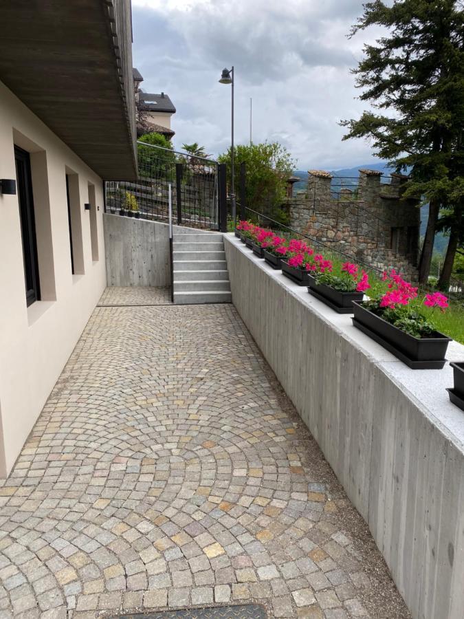 Casa Sciliar Centro Paese Pink Appartement Fiè Buitenkant foto