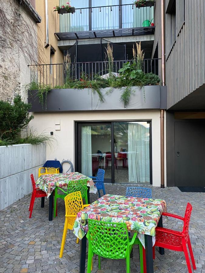 Casa Sciliar Centro Paese Pink Appartement Fiè Buitenkant foto